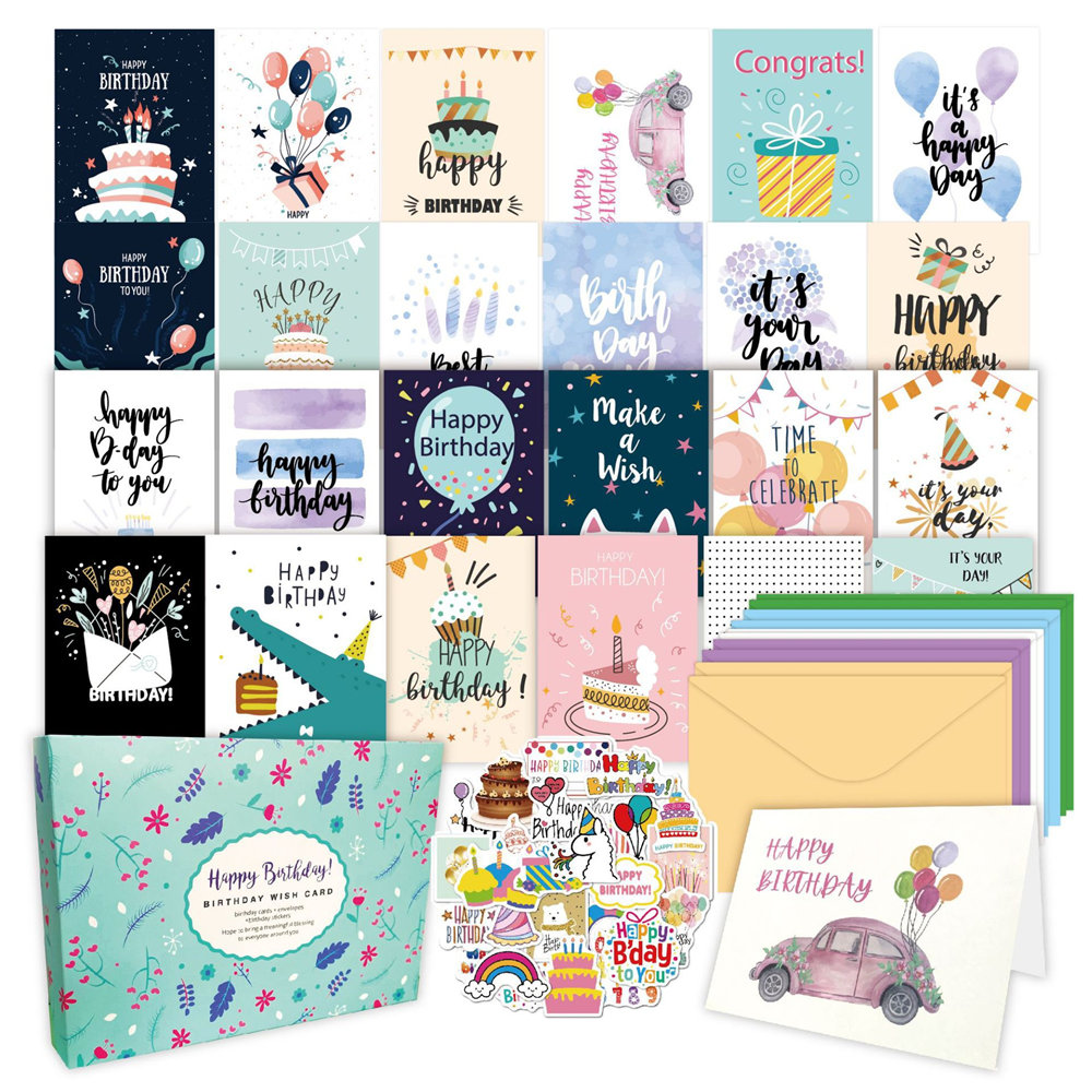 Custom Creative PostCards Birthday Cards Thanksgiving Cards