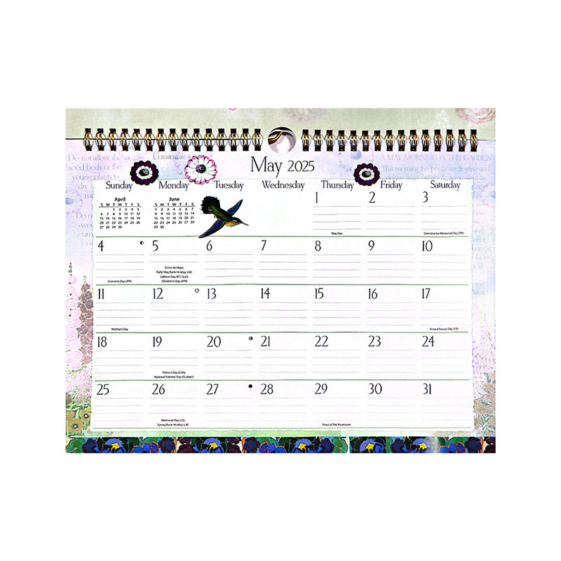 Wall calendar with pockets for each month (1)jim
